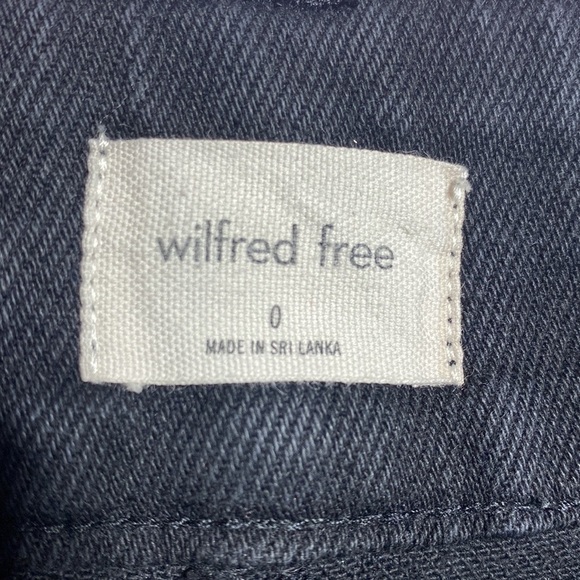 Aritzia Wilfred Modern Cargo Utility High Waisted Pockets Black Pant Size 0 - Picture 8 of 10